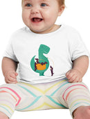 Dinosaur With Puppies Bodysuit -Jay Fleck Designs