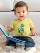 Dinosaur With Puppies Bodysuit -Jay Fleck Designs