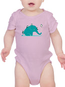 Elephant With Penguins Bodysuit -Jay Fleck Designs