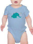Elephant With Penguins Bodysuit -Jay Fleck Designs