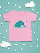 Elephant With Penguins Bodysuit -Jay Fleck Designs