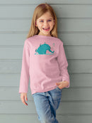 Elephant With Penguins T-shirt -Jay Fleck Designs