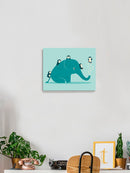 Elephant With Penguins Wall Art -Jay Fleck Designs