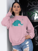 Elephant With Penguins Hoodie -Jay Fleck Designs