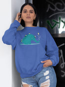 Elephant With Penguins Hoodie -Jay Fleck Designs