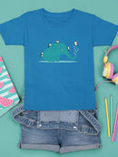 Elephant With Penguins T-shirt -Jay Fleck Designs