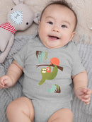 Momma Sloth And Baby Bodysuit -Jay Fleck Designs