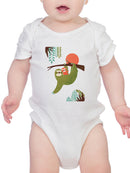 Momma Sloth And Baby Bodysuit -Jay Fleck Designs
