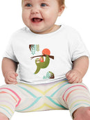 Momma Sloth And Baby Bodysuit -Jay Fleck Designs