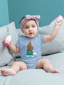 Hitchhiking Sloth Bodysuit -Jay Fleck Designs