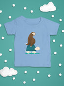 Hitchhiking Sloth Bodysuit -Jay Fleck Designs