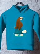 Hitchhiking Sloth Hoodie -Jay Fleck Designs