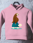 Hitchhiking Sloth Hoodie -Jay Fleck Designs