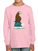 Hitchhiking Sloth T-shirt -Jay Fleck Designs