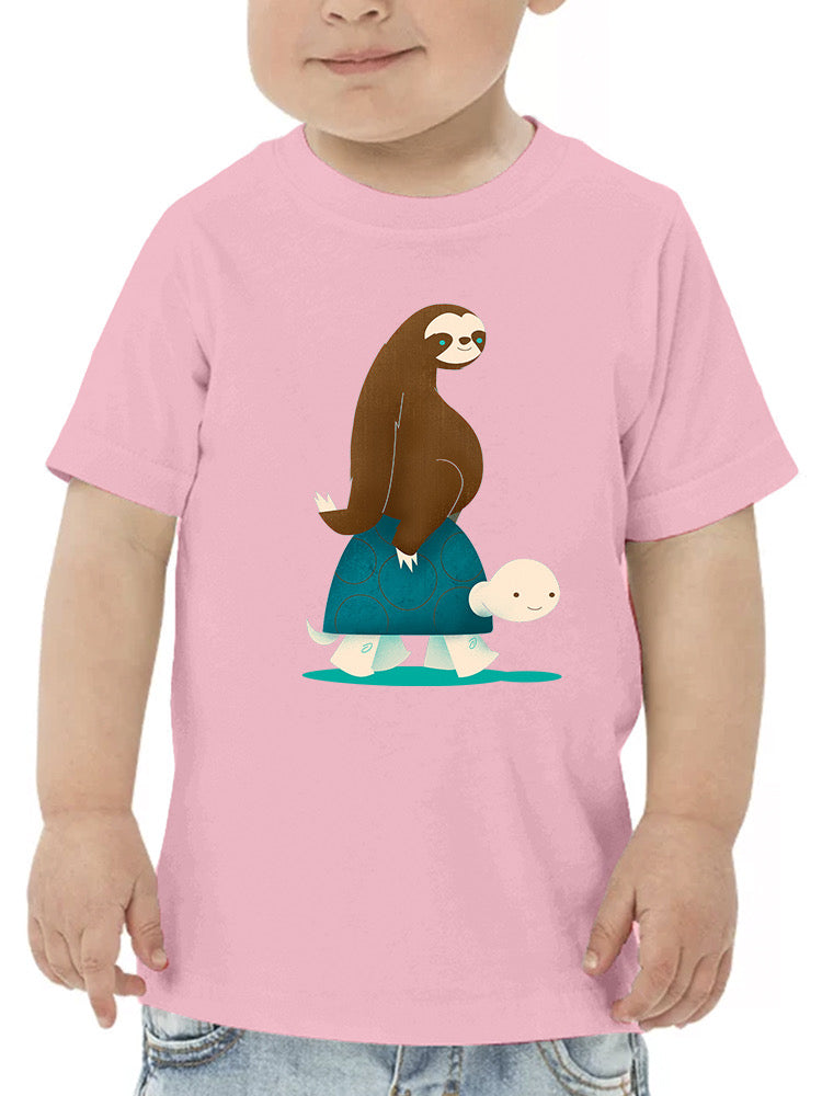 Hitchhiking Sloth T-shirt -Jay Fleck Designs