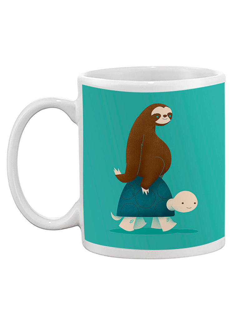 Hitchhiking Sloth Mug -Jay Fleck Designs