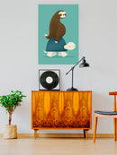 Hitchhiking Sloth Wall Art -Jay Fleck Designs