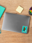 Hitchhiking Sloth Sticker -Jay Fleck Designs