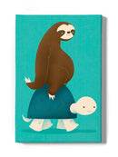Hitchhiking Sloth Wall Art -Jay Fleck Designs
