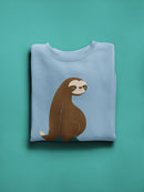 Hitchhiking Sloth Sweatshirt -Jay Fleck Designs