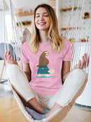 Hitchhiking Sloth T-shirt -Jay Fleck Designs