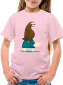 Hitchhiking Sloth T-shirt -Jay Fleck Designs