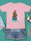 Hitchhiking Sloth T-shirt -Jay Fleck Designs