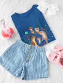 Otter Family T-shirt -Jay Fleck Designs