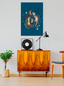 Otter Family Wall Art -Jay Fleck Designs