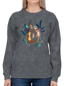 Otter Family Sweatshirt -Jay Fleck Designs