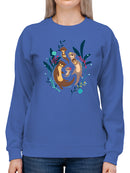 Otter Family Sweatshirt -Jay Fleck Designs