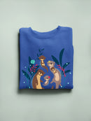 Otter Family Sweatshirt -Jay Fleck Designs