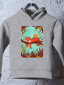 Sleeping Tiger Mom Hoodie -Jay Fleck Designs