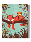 Sleeping Tiger Mom Wall Art -Jay Fleck Designs
