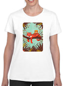 Sleeping Tiger Mom T-shirt -Jay Fleck Designs