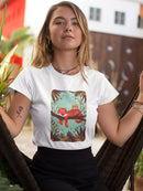 Sleeping Tiger Mom T-shirt -Jay Fleck Designs