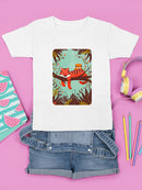 Sleeping Tiger Mom T-shirt -Jay Fleck Designs