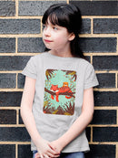 Sleeping Tiger Mom T-shirt -Jay Fleck Designs