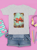 Sleeping Tiger Mom T-shirt -Jay Fleck Designs