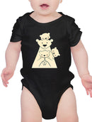 Polar Bear Family Bodysuit -Jay Fleck Designs