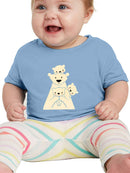 Polar Bear Family Bodysuit -Jay Fleck Designs