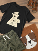 Polar Bear Family T-shirt -Jay Fleck Designs