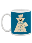 Polar Bear Family Mug -Jay Fleck Designs