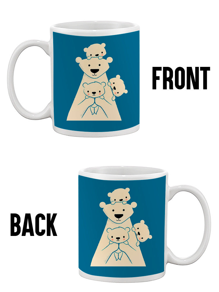 Polar Bear Family Mug -Jay Fleck Designs
