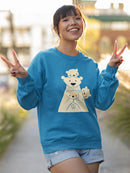 Polar Bear Family Sweatshirt -Jay Fleck Designs