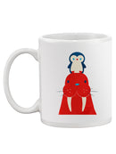 A Seal And A Penguin Mug -Jay Fleck Designs