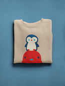 A Seal And A Penguin Sweatshirt -Jay Fleck Designs