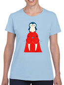 A Seal And A Penguin T-shirt -Jay Fleck Designs