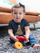 Bear And Bunny In Zen Bodysuit -Jay Fleck Designs