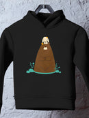 Bear And Bunny In Zen Hoodie -Jay Fleck Designs